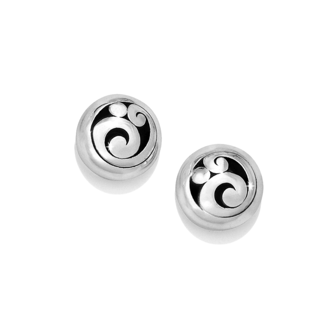Brighton Women's Contempo Post Grey Earrings