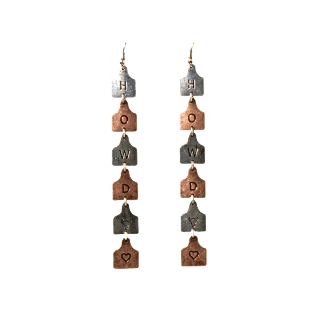 Silver Strike Women's Hook Multicolor Earrings