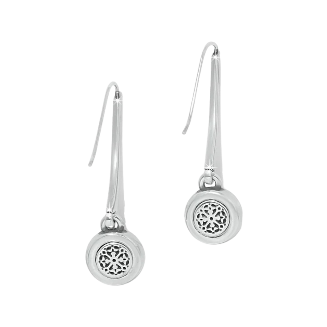 Brighton Women's Ferrara Segreta Ball Silver Gold Earrings