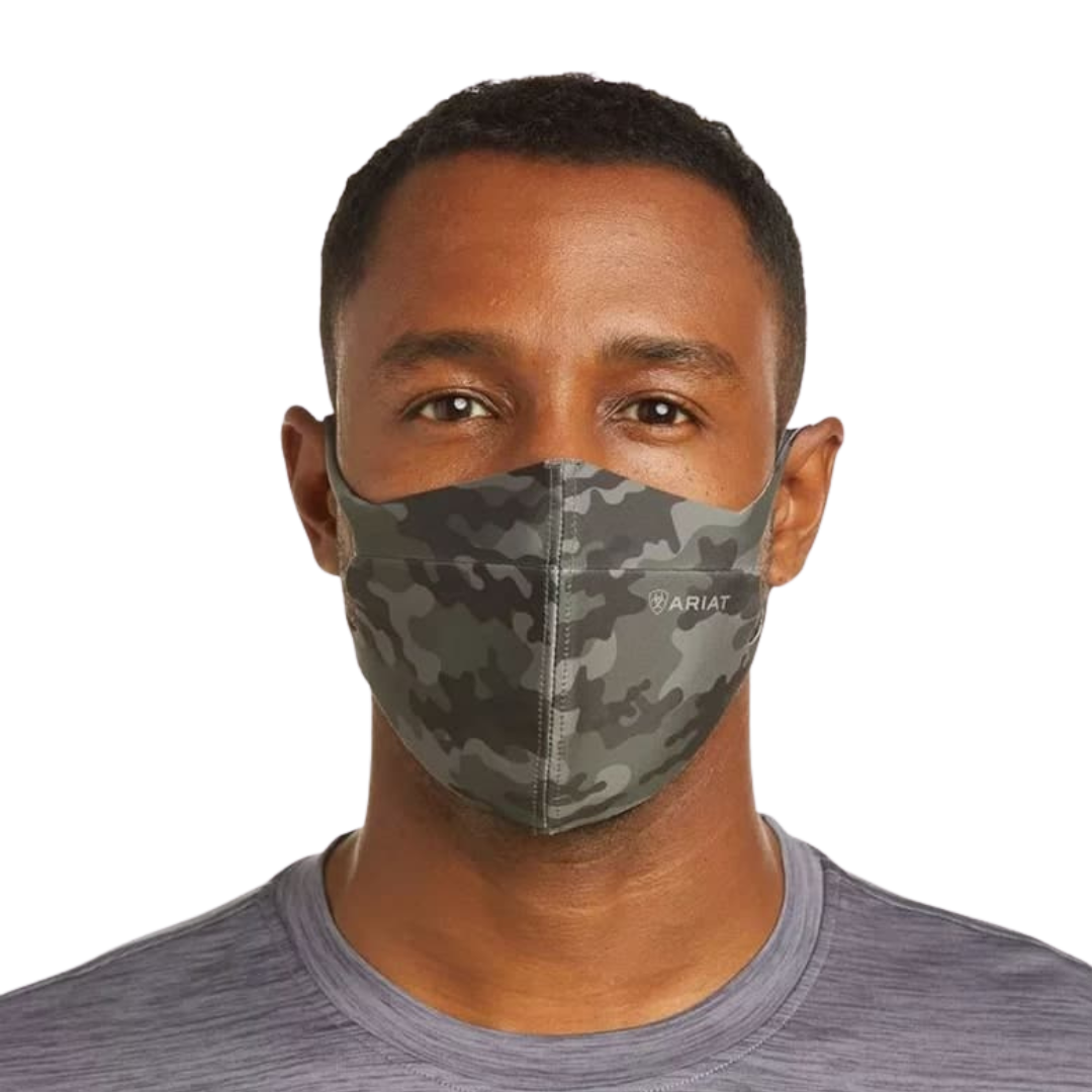Ariat Unisex Texas Flag Face Multicolor Mask