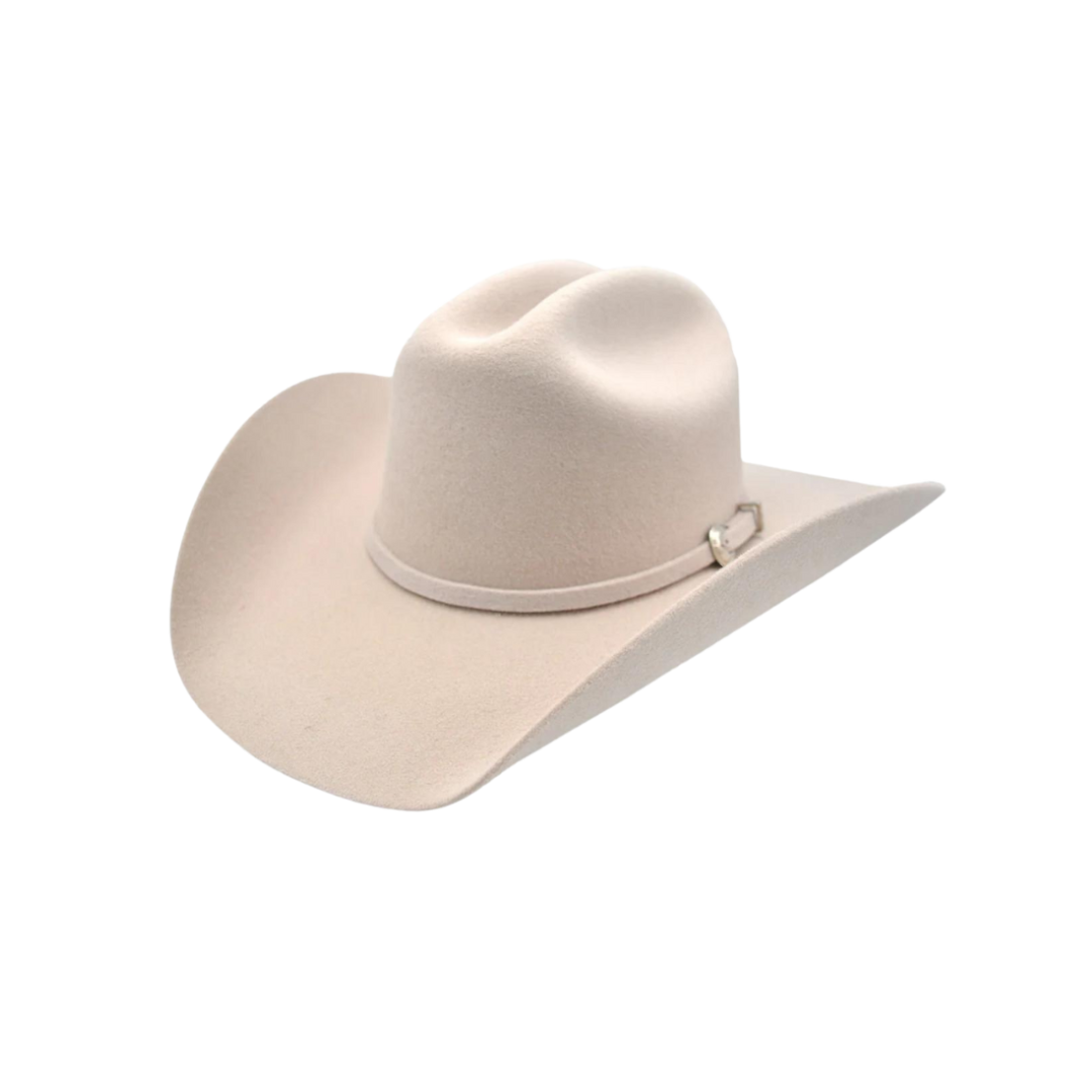 Milano Men's Rodeo 3x Wool Belly Light Brown Hat
