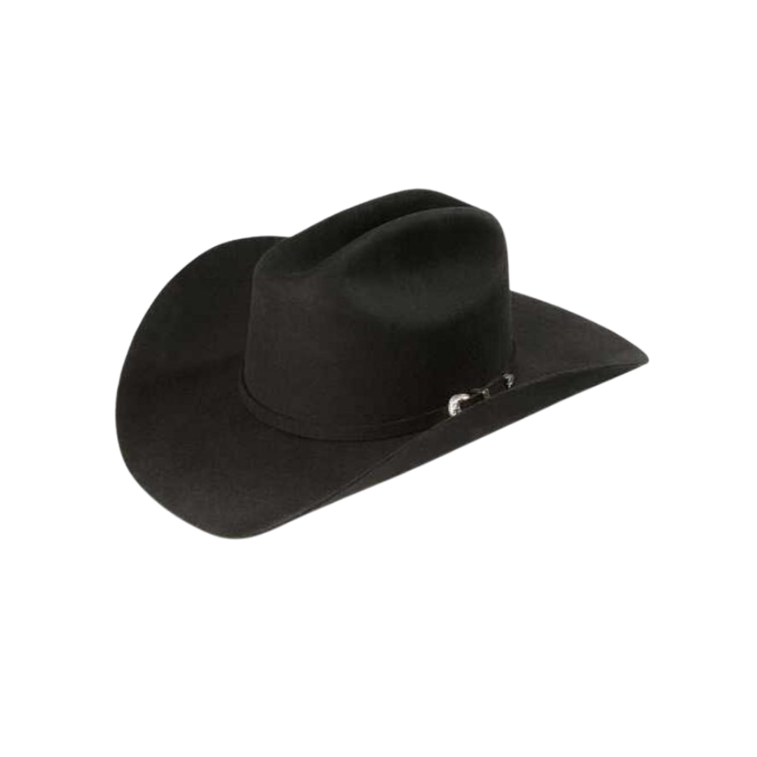 Milano Men's Justin Rodeo 3x Wool Black Hat