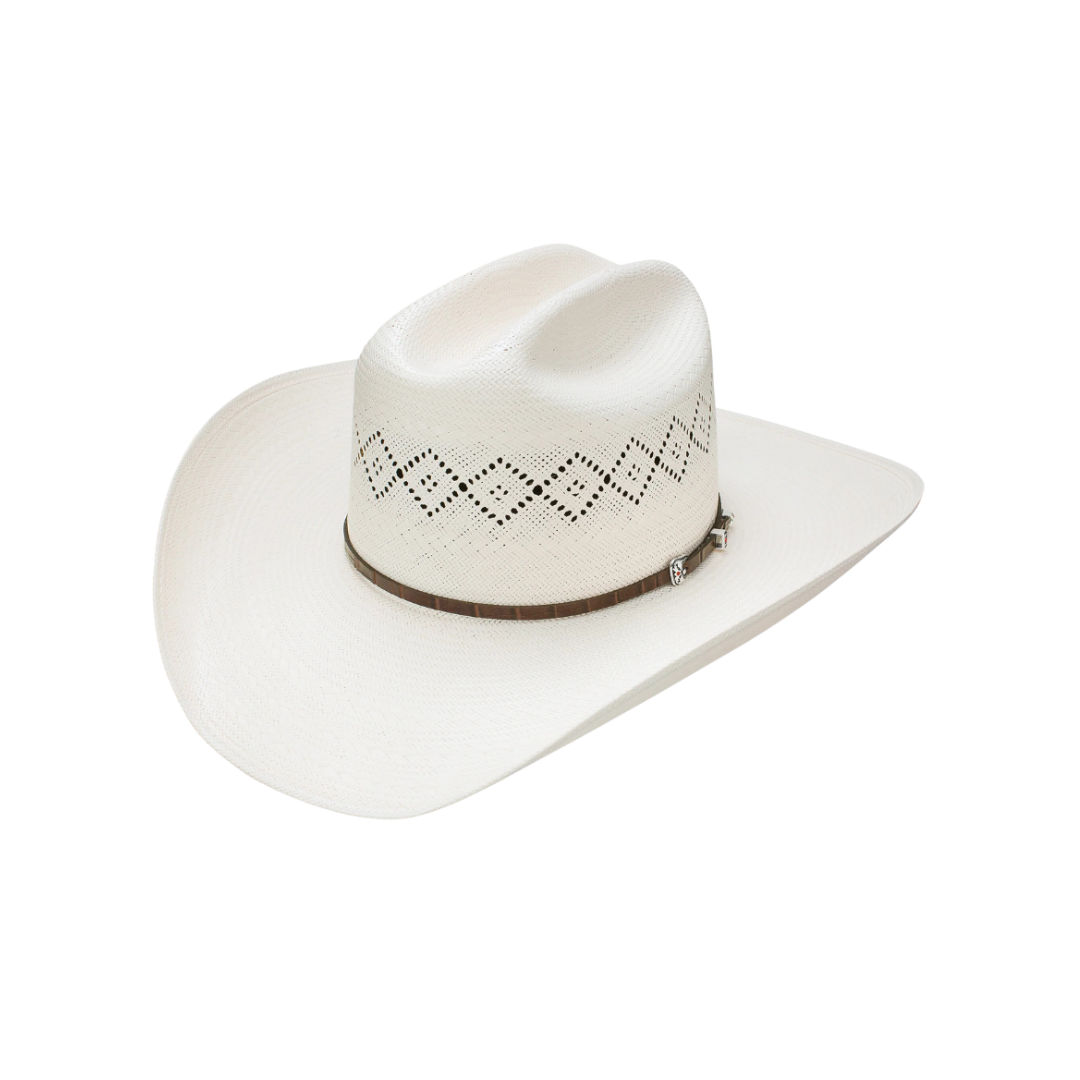 Stetson Men's 30x North Star Patterned White Hat