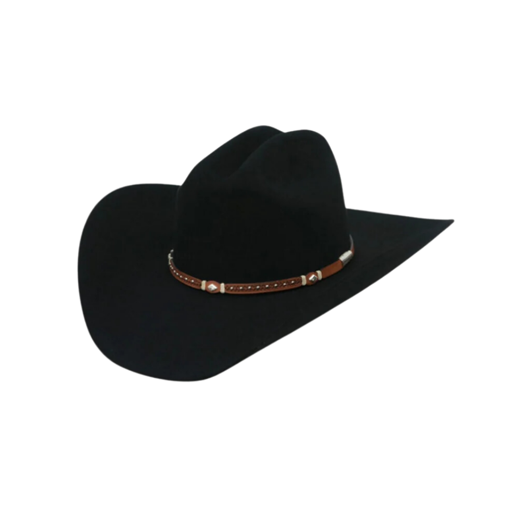 Stetson Men's Monterrey Felt Cowboy Black Hat