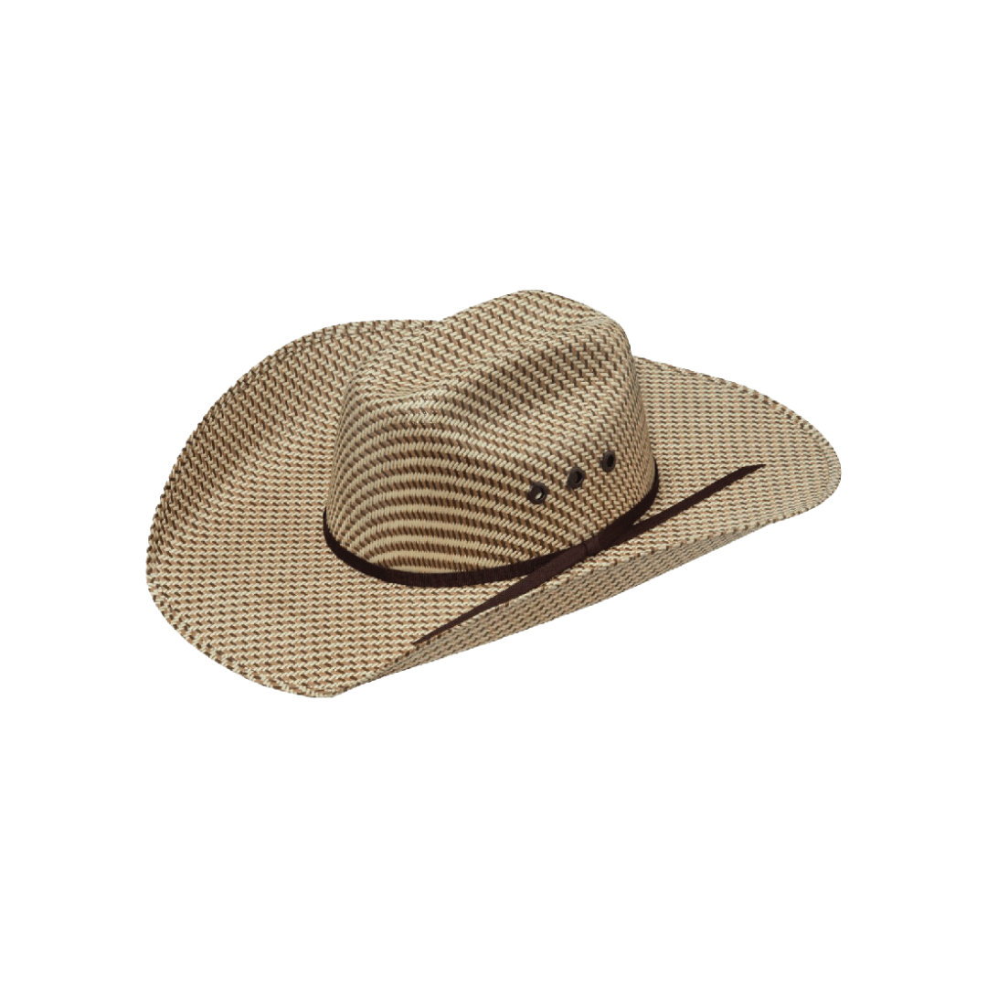 Twister Youth Unisex Weave Straw Chocolate Tan Hat