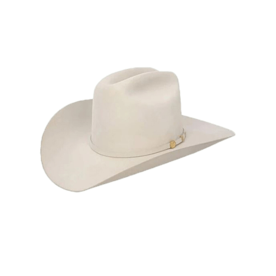 Stetson Men's 100x Presidente Silver White Hat