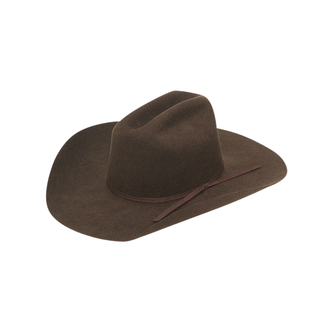 Twister Youth Boy's Wool Western Cowboy Chocolate Hat