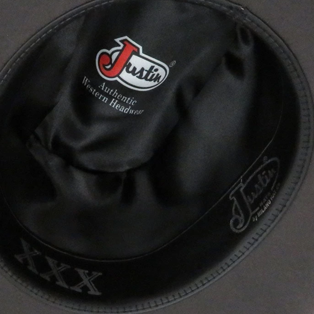 Justin Men's Denton II Cattleman 3X Wool Smoke Hat
