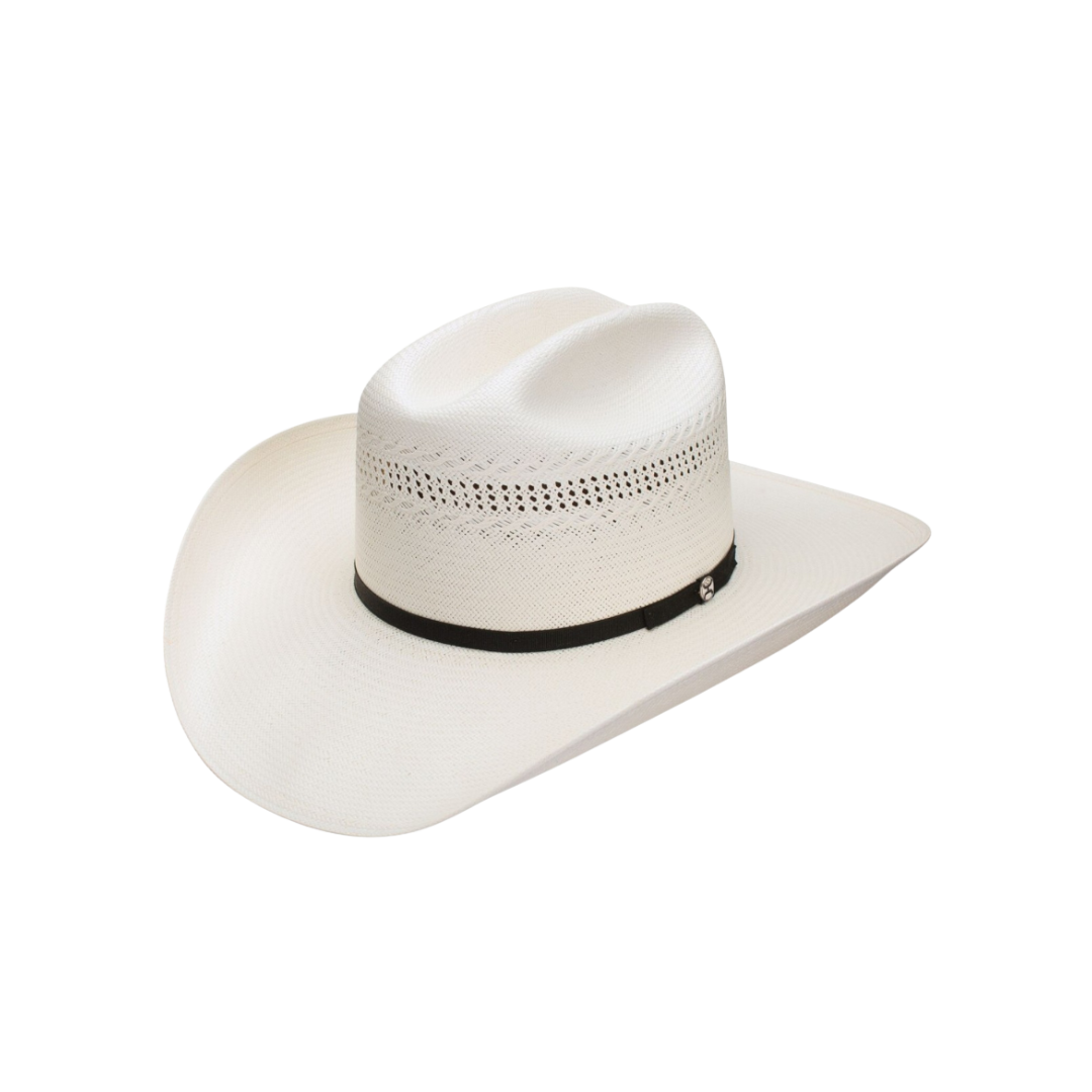Resistol Unisex Hooey Hondo Straw White Hat