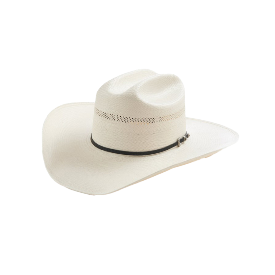 Resistol Men's Silver 20x Wyoming Straw White Hat