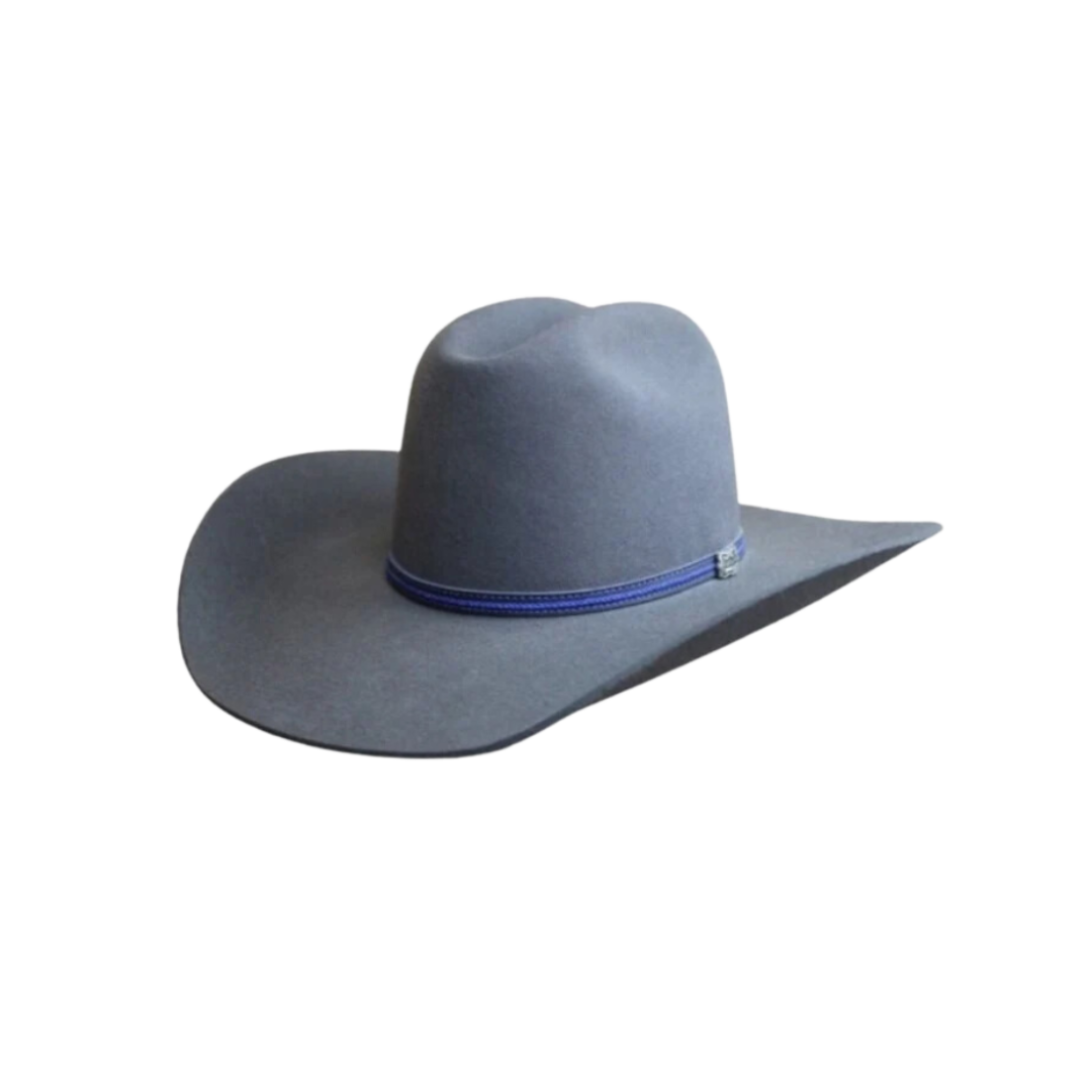 Resistol Men's Mustang Trail Wool Cowboy Granite Blue Hat