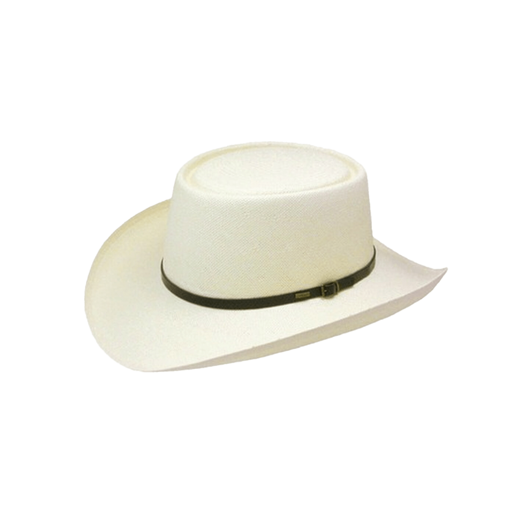 Resistol Men's 10x Gambler Long Oval White Hat