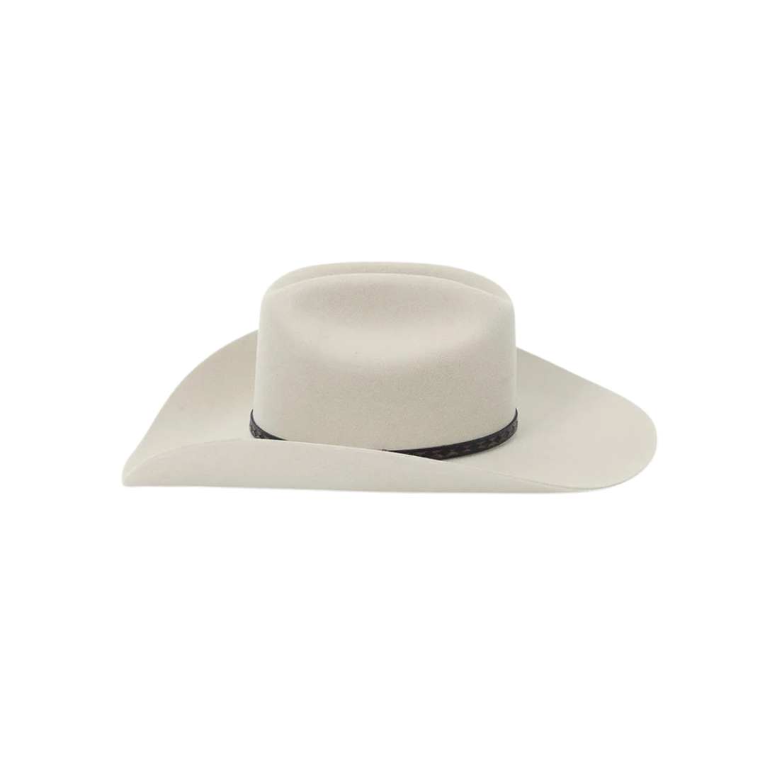 Stetson Men's 5X Medalist Fur Wool Silver Hat