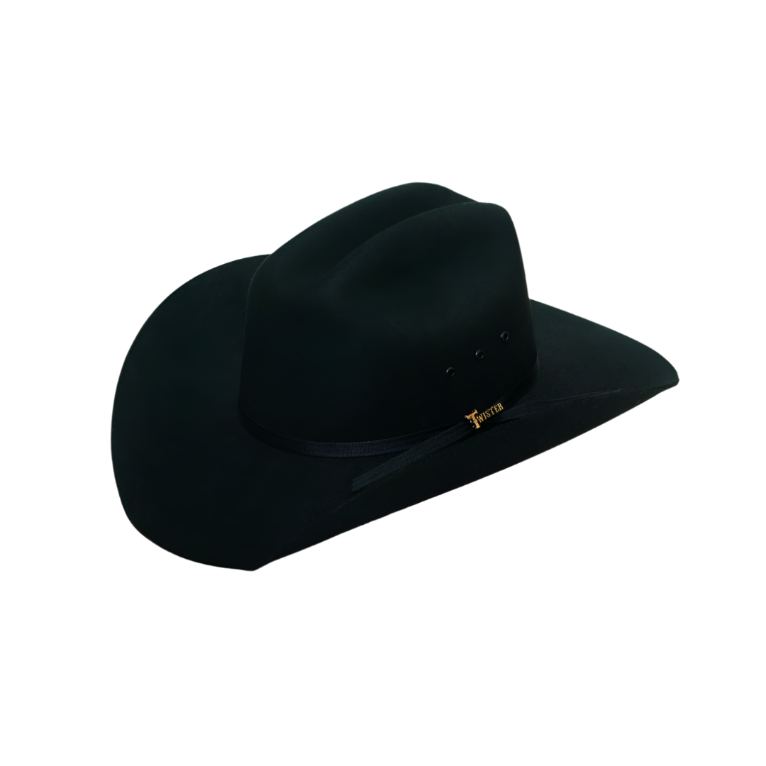 Twister Youth Boy's Wool Black Hat