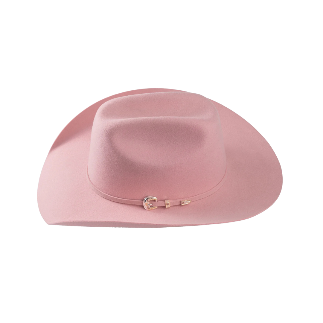 Bullhide Youth Girl's Kingman Jr. Wool Pink Hat