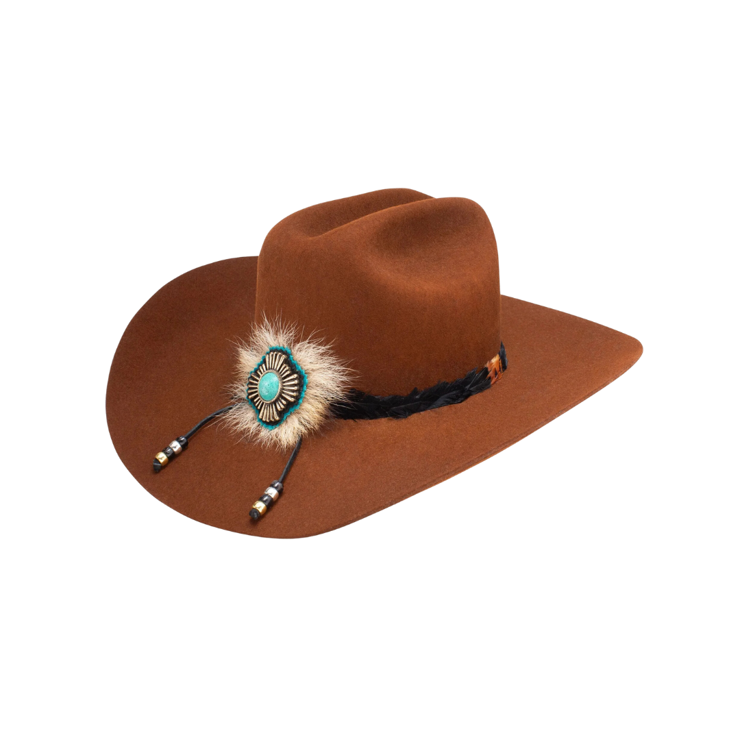 Charlie 1 Horse Men s Country with A Flare Western Cognac Hat M 414