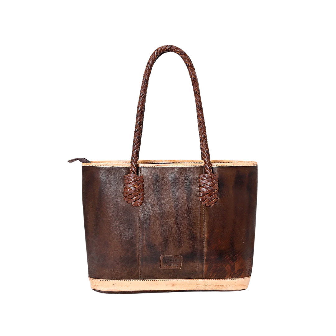 American Darlin Women's Hair On Brown Tote