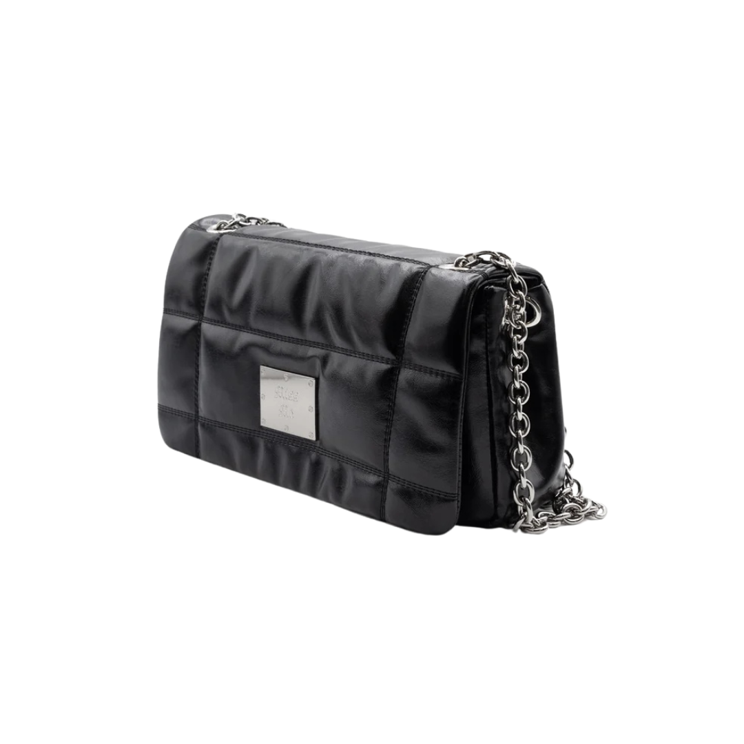 Miss Me Women's Night Mode Flap Bag Black Handbag
