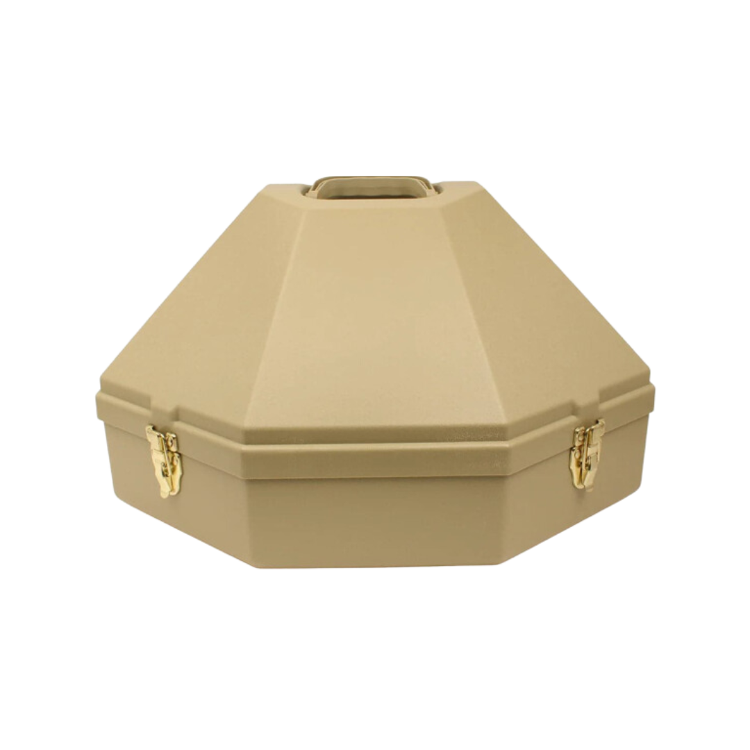 M&F Western Large Light Brown Hat Case