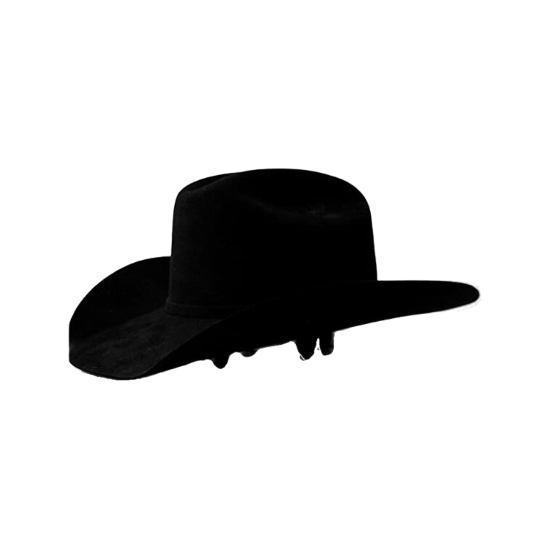 M&F Unisex Western Black Hat Rest