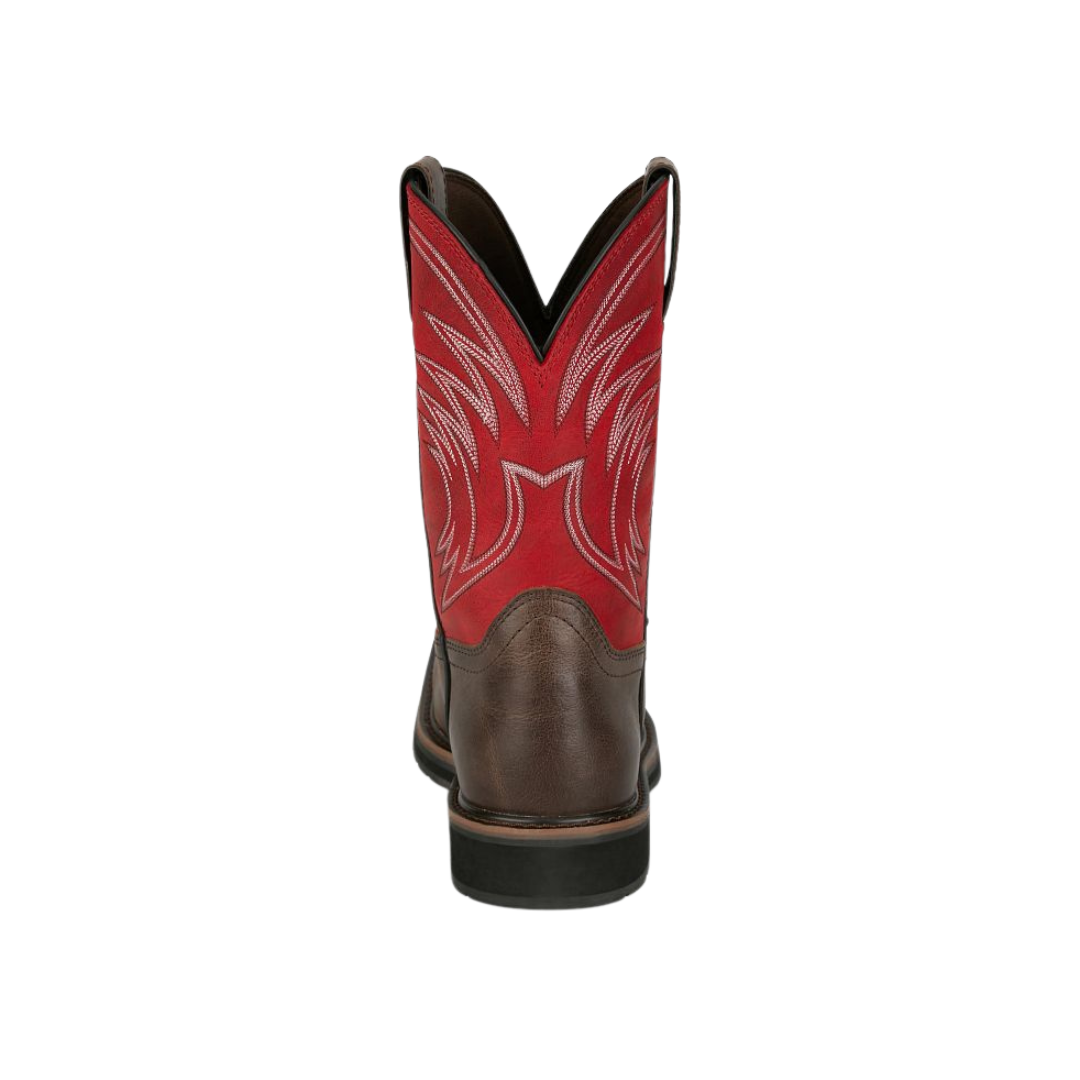 Justin Men's Apprentice 11 Steel Toe Coffee Boots
