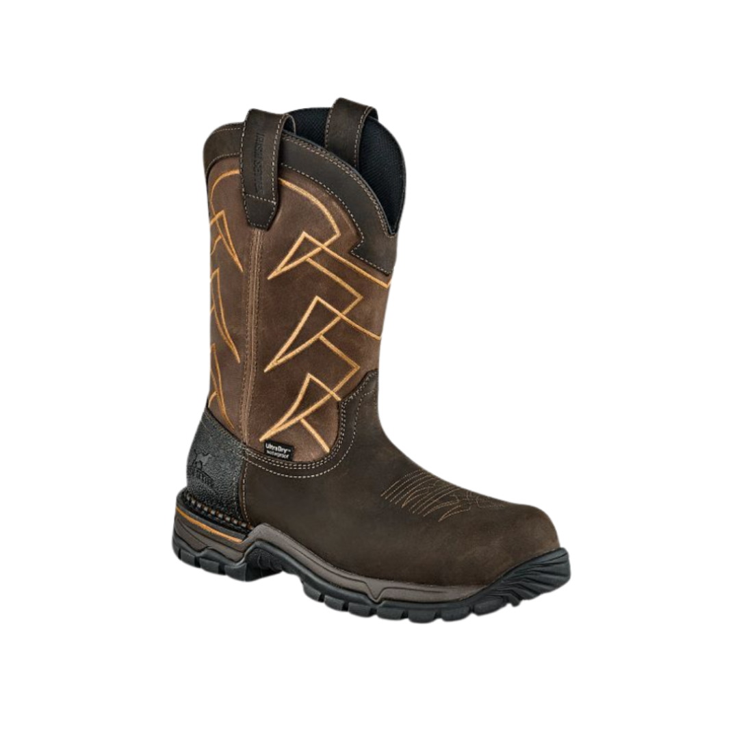 Red Wing Men's Two Harbors Waterproof Brown Boots