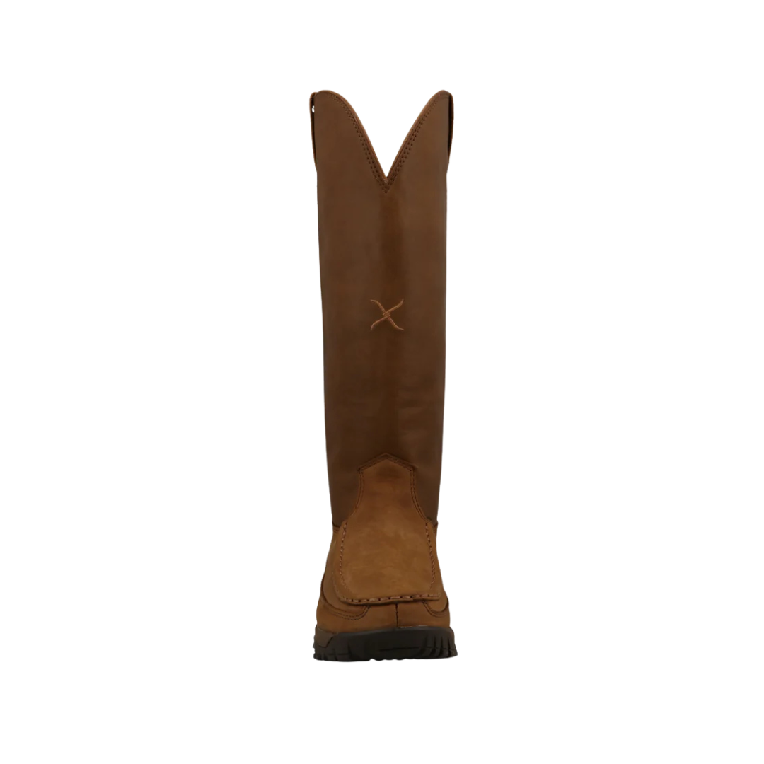 Twisted X Women's 16 Waterproof Snake Brown Boots