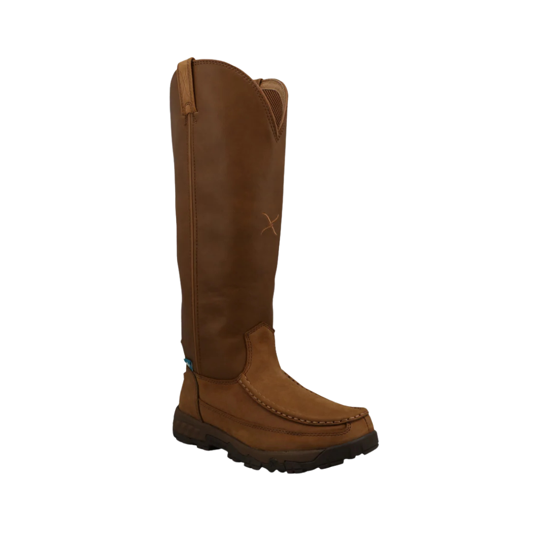 Twisted X Women's 16 Waterproof Snake Brown Boots
