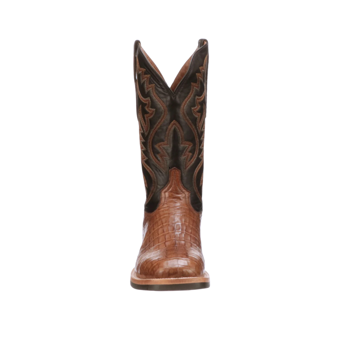 Lucchese Men's Rowdy Square Toe Brown Boots
