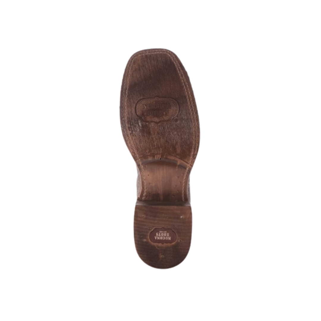 Nocona Men's Go Round Water Buffalo Brown Boots