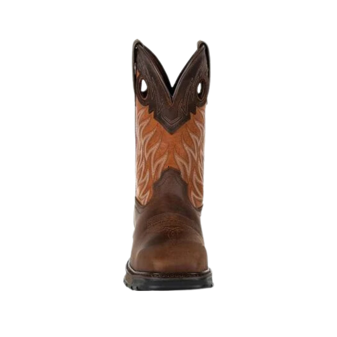 Durango Men's Maverick Steel Toe Work Brown Boots