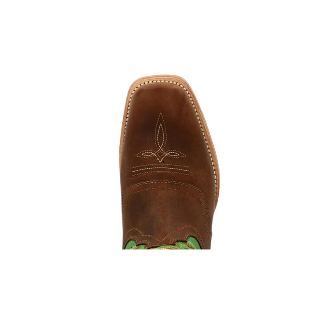 Rocky Men's Brown Buckaroo Western Saddle Boot