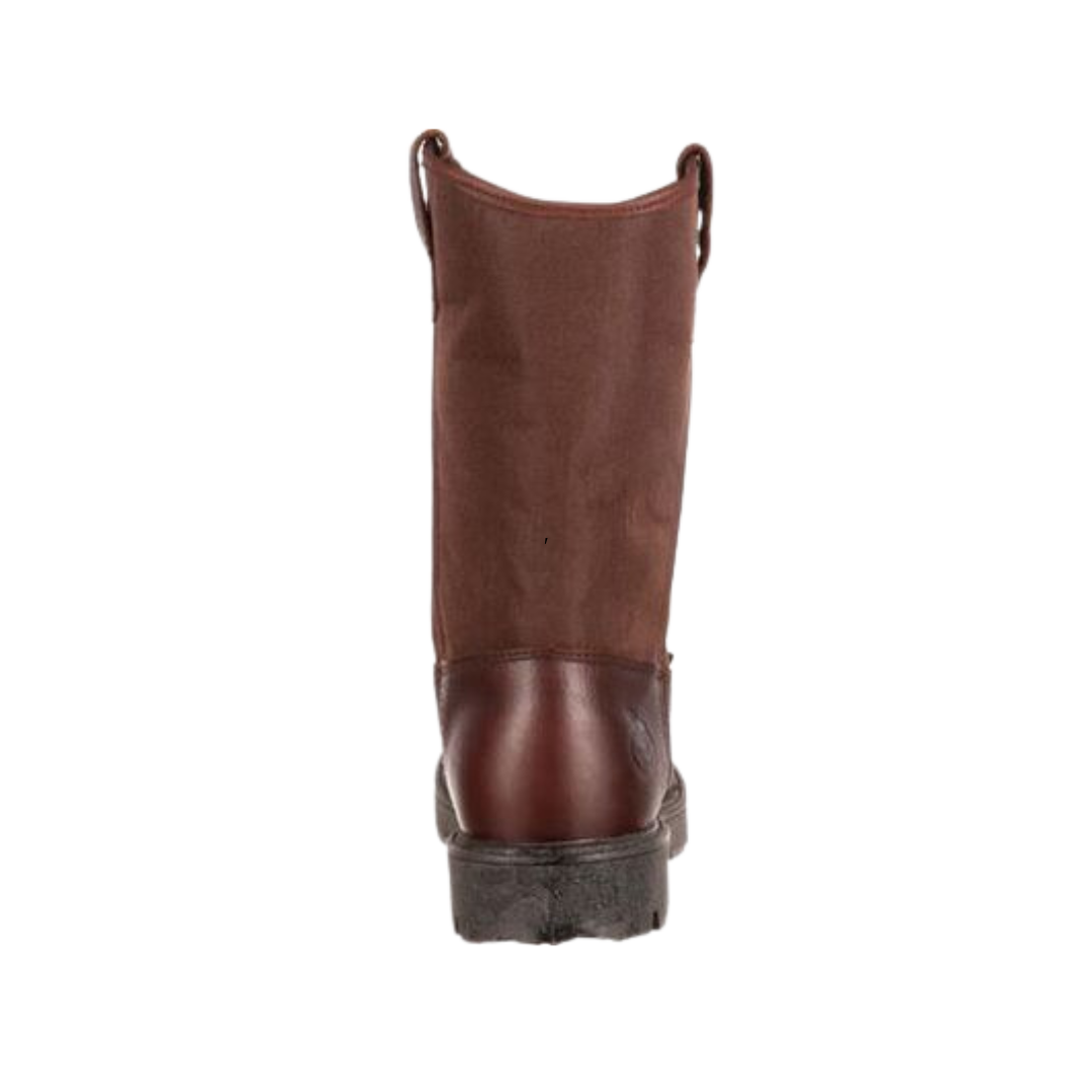 Rocky Boot Men's Georgia Homeland Steel Toe WP Wellington Brown Boots