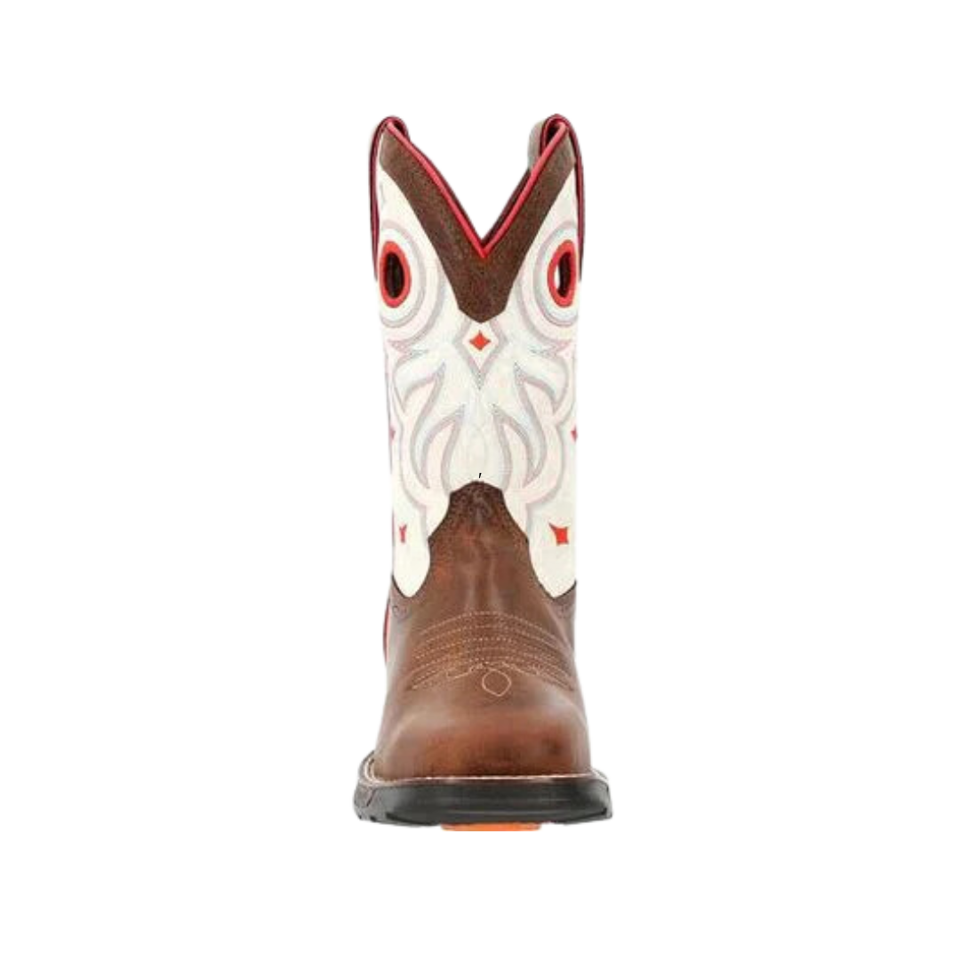 Durango Women's Maverick Steel Toe Waterproof Work Brown Boots