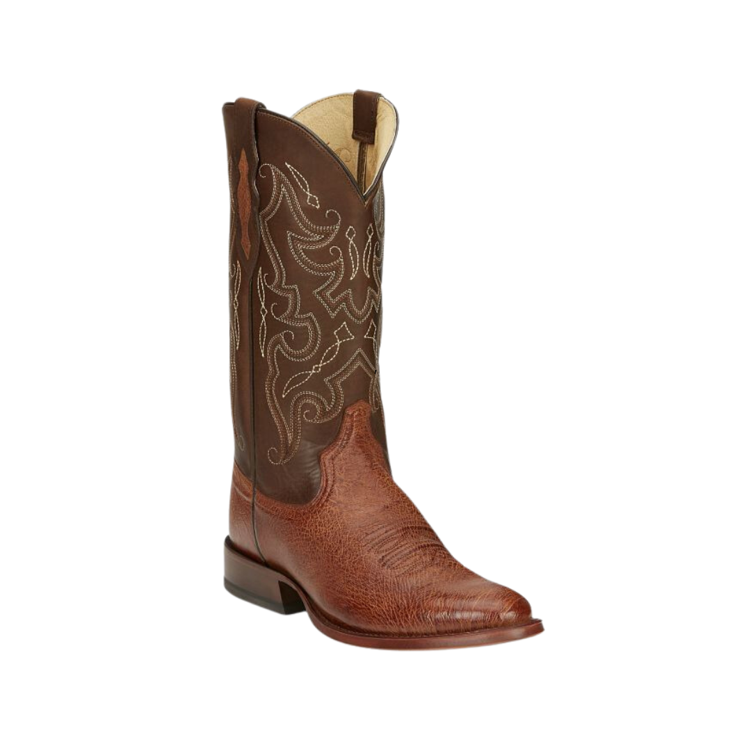 Tony Lama Men's Patron Saddle Smooth Brown Boots