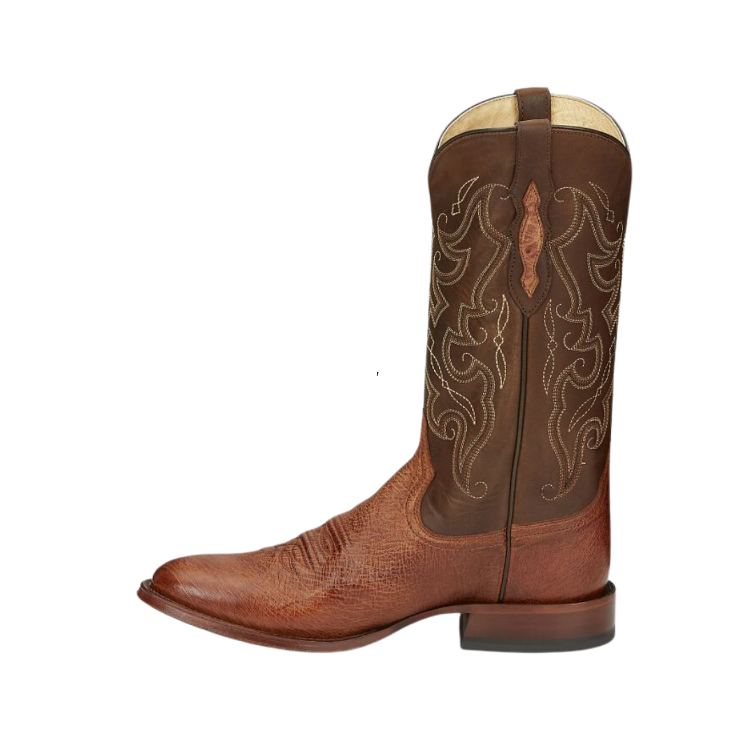 Tony Lama Men's Patron Saddle Smooth Brown Boots