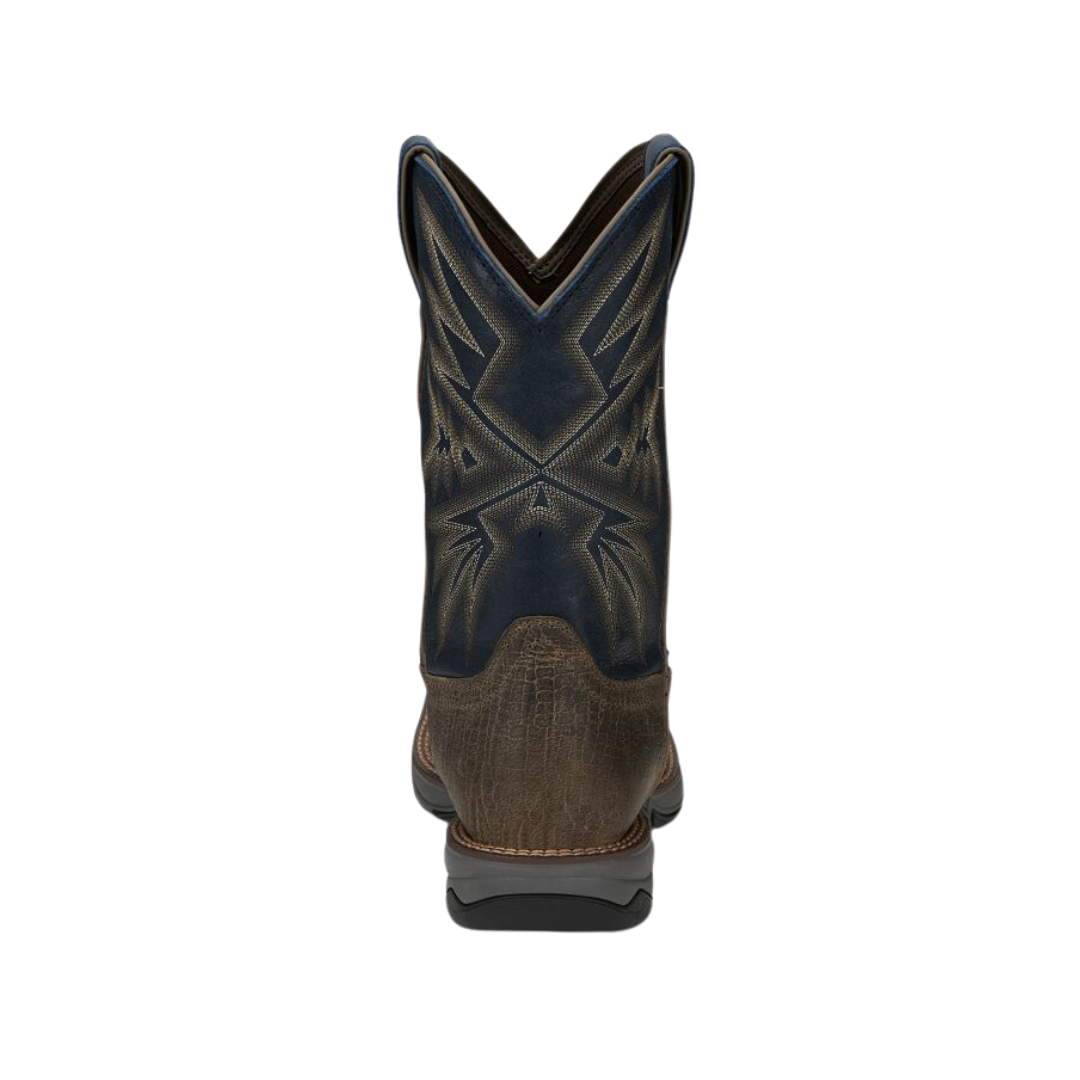Tony Lama Men's Bartlett Stone Work Brown Boots