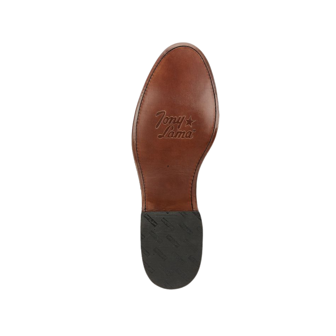 Tony Lama Men's Monterey 10 Pull On Full Brown Boots