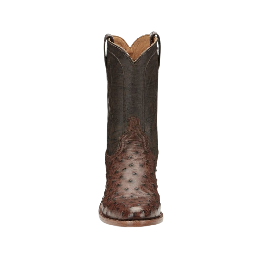 Tony Lama Men's Monterey 10 Pull On Full Brown Boots