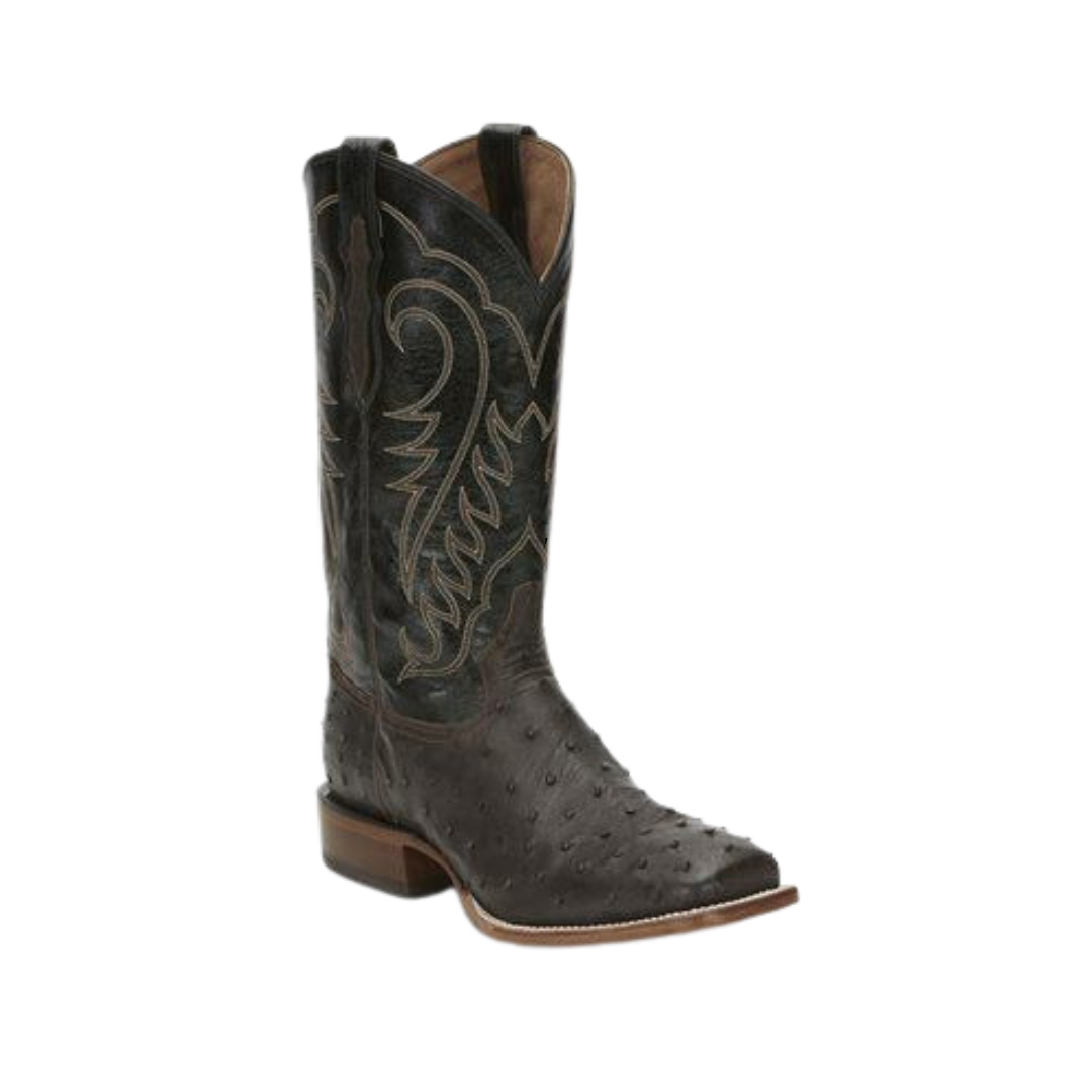 Tony Lama Men's Augustus Ostrich Brown Boots