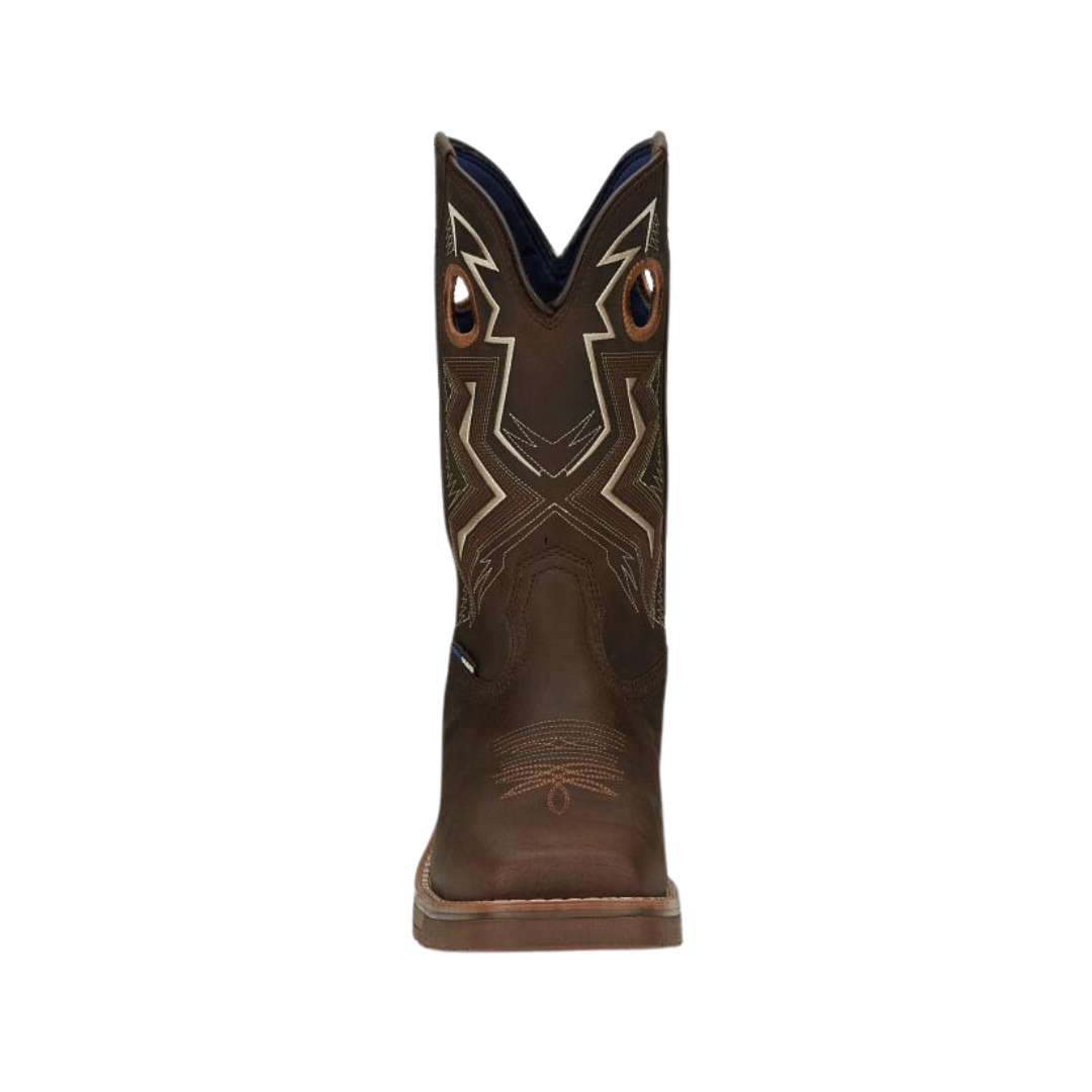 Tony Lama Men's Force Wide Work Brown Boots