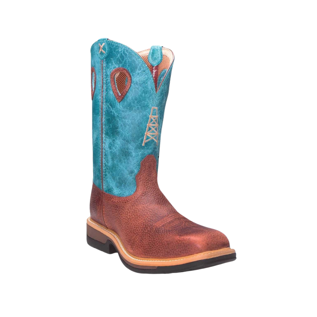Twisted X Men's Alloy Composite Toe Brown Boots