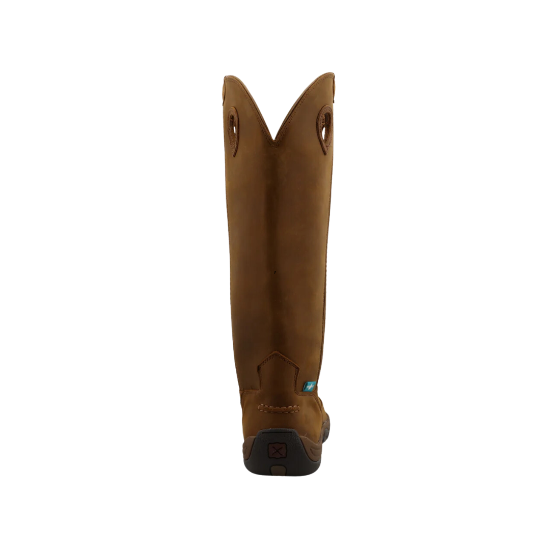 Twisted X Men's Snake Round Brown Boots