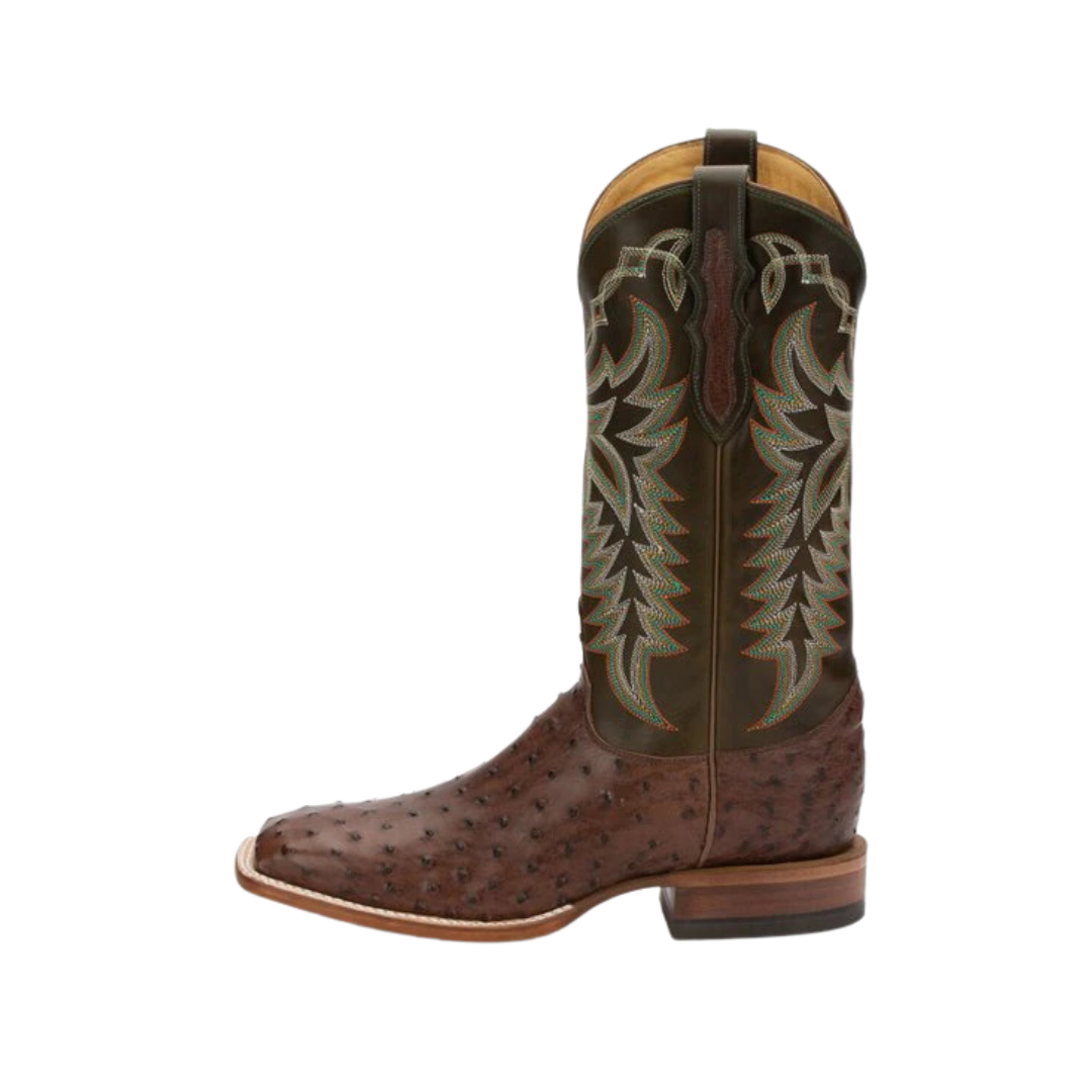 Justin Men's Pascoe Smooth Brown Boots