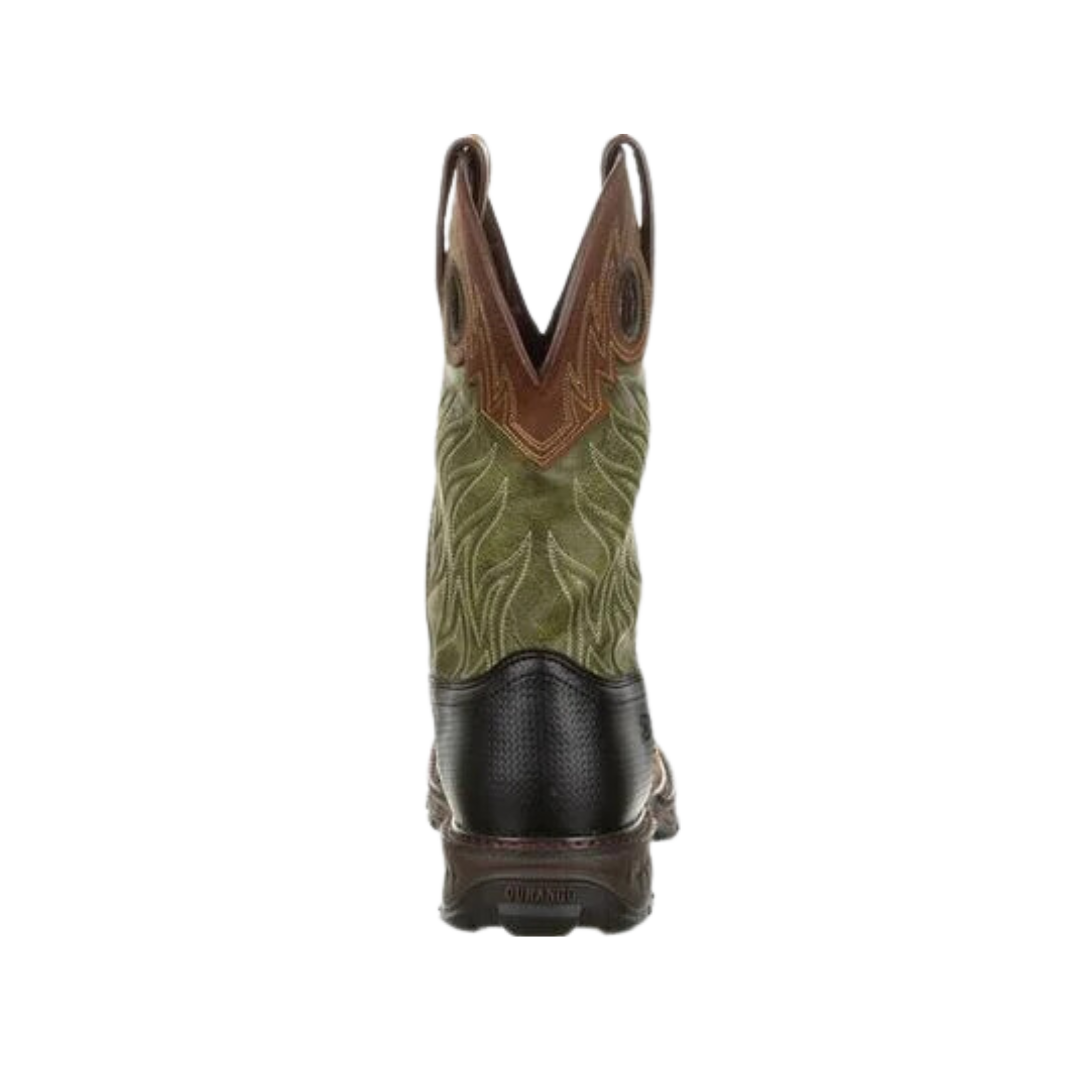 Rocky Unisex Durango Maverick Waterproof Western Work Oiled Brown Forest Green Boot