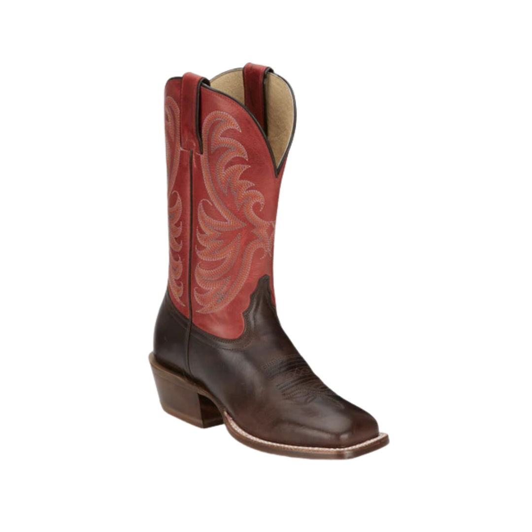 Tony Lama Women's Rowena Espresso Leather Brown Boots