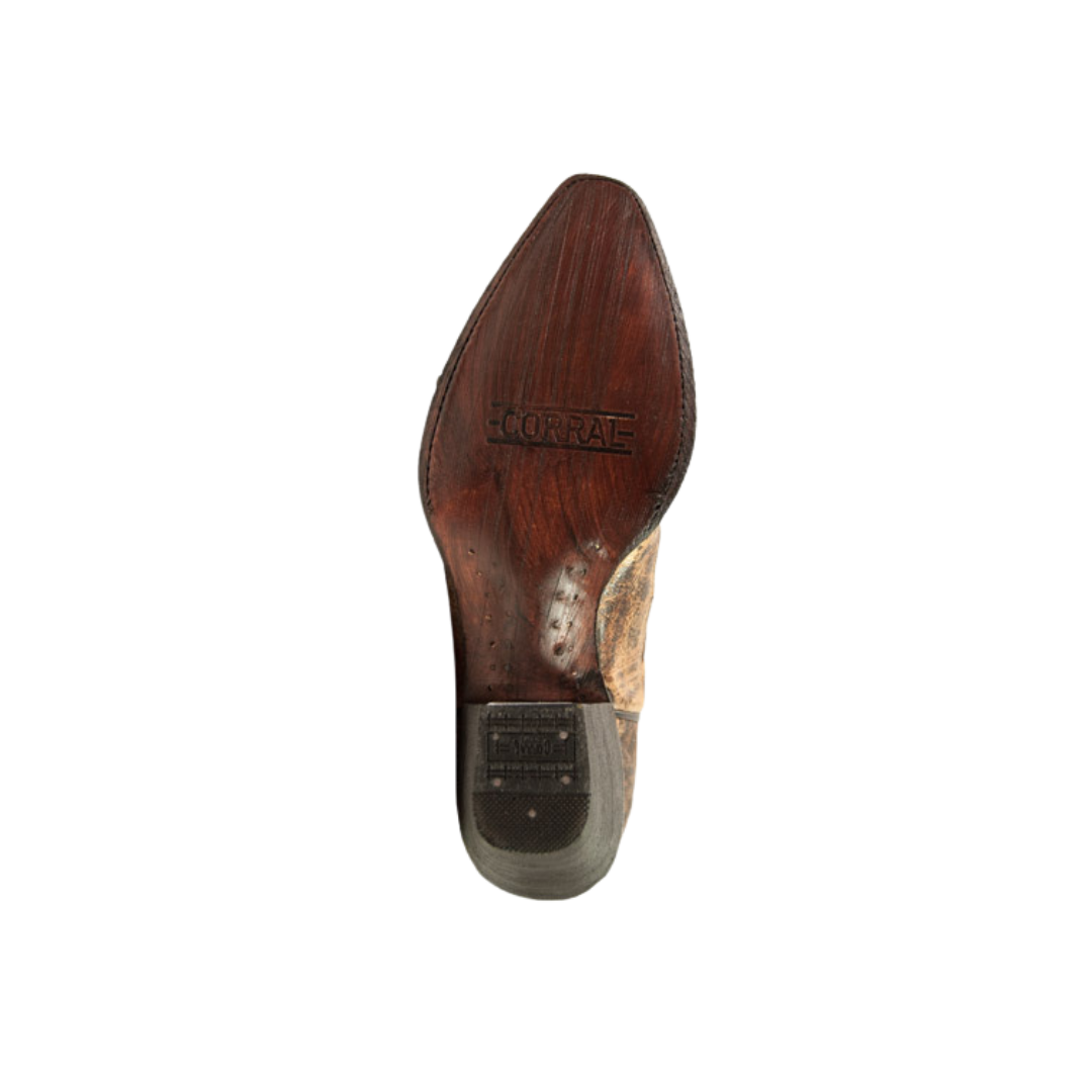 Corral Women's Butterfly Cowboy Bronze Boots