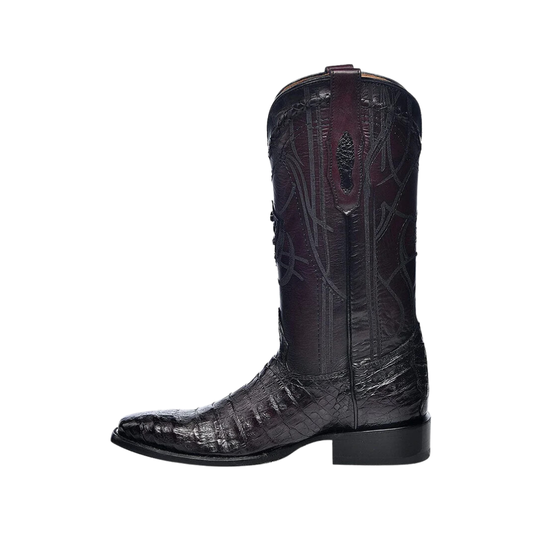 Cuadra Men's Fuscus Lomo Belly Cowboy Black Cherry Boots