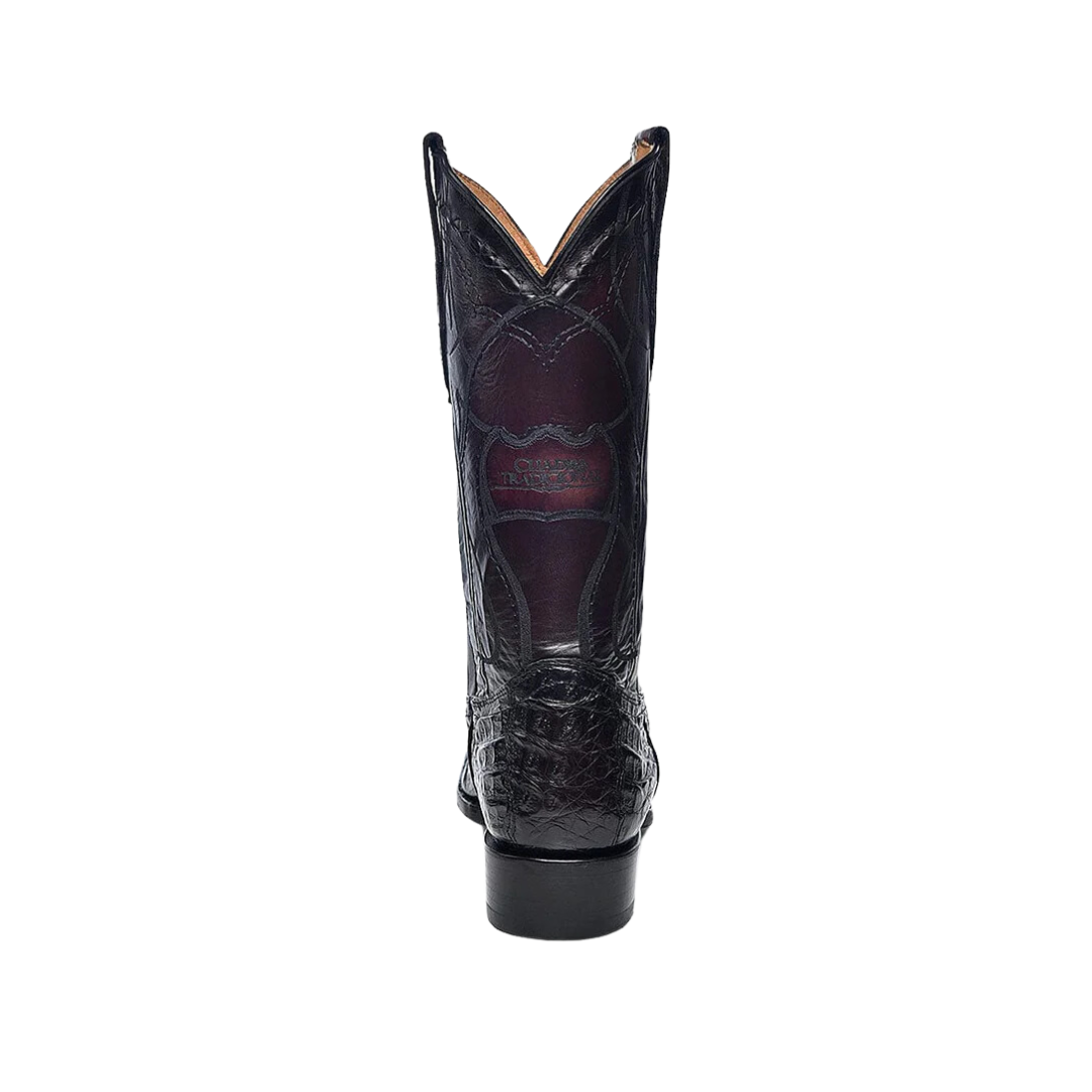 Cuadra Men's Fuscus Lomo Belly Cowboy Black Cherry Boots