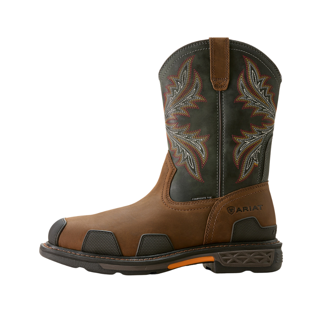 Ariat Men's Overdrive Composite Toe Work Stone Boot